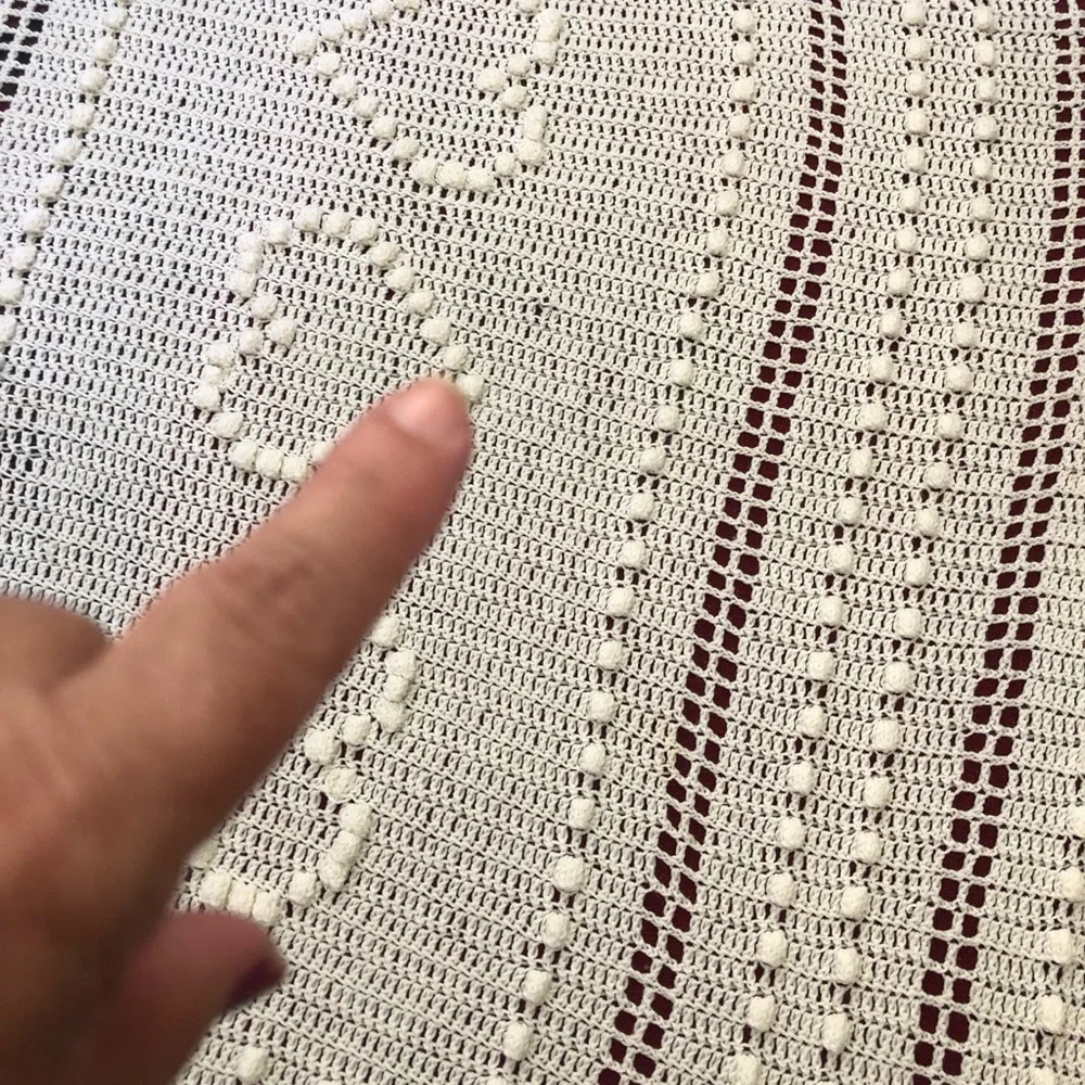 King size Handmade‎ Granny Square knitted crochet blanket